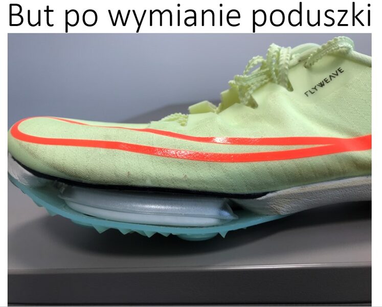 NIKE AIR ZOOM MAX FLY wymiana poduszek